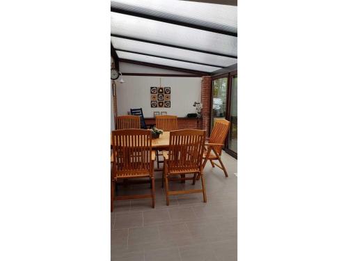 Bungalow an der Fahrrinne 4 nur 500 Meter zum Strand