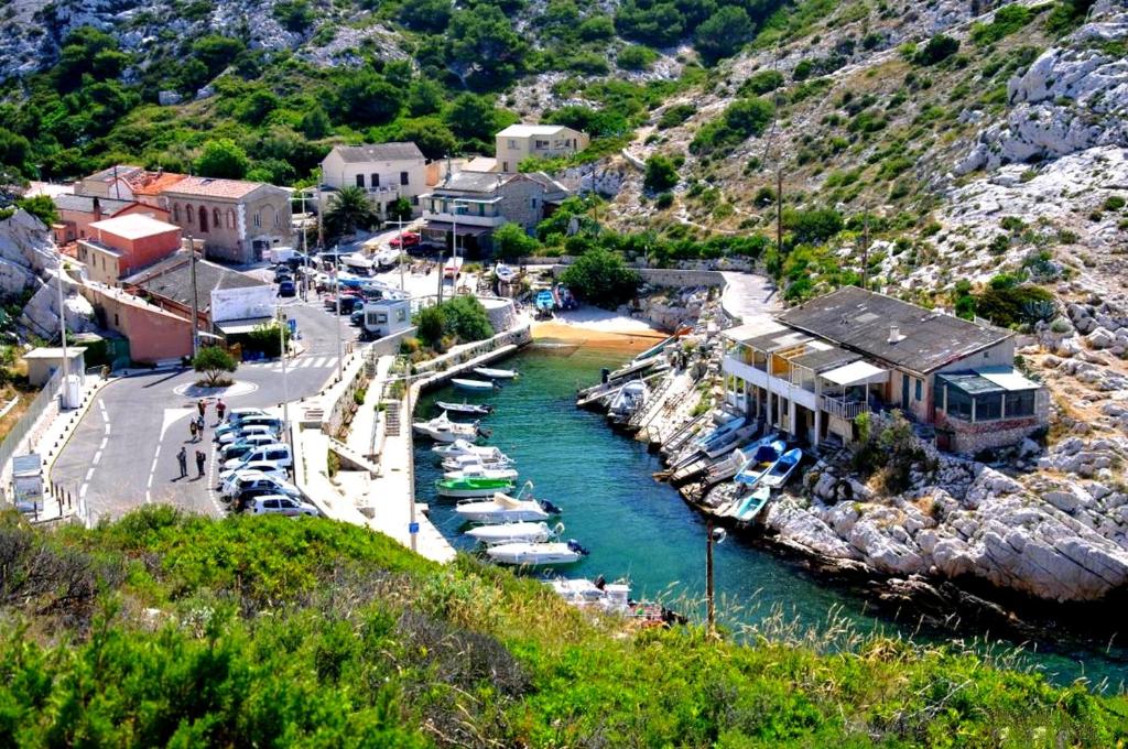 Maison de vacances Cabanon du Pêcheur, Parc National des Calanques Calanque de Callelongue 303 Boulevard Alexandre Delabre 13008 Marseille