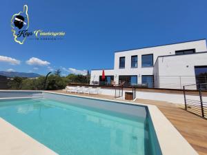 Casa Balancinu Vue panoramique sur montagne et Mer Piscine Privée