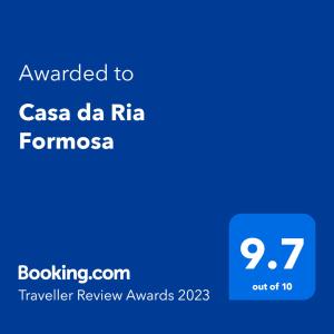 Maison de vacances Casa da Ria Formosa Moinhos do Grelha nº 20, Parque Ribeirinho 20 8005-504 Panasqueira Algarve