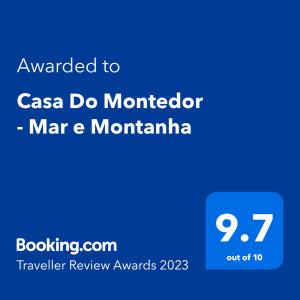 Casa Do Montedor - Mar e Montanha