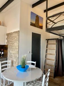 CASA SANTU 20m2, patio 35m2, en pierres typique, tout équipé