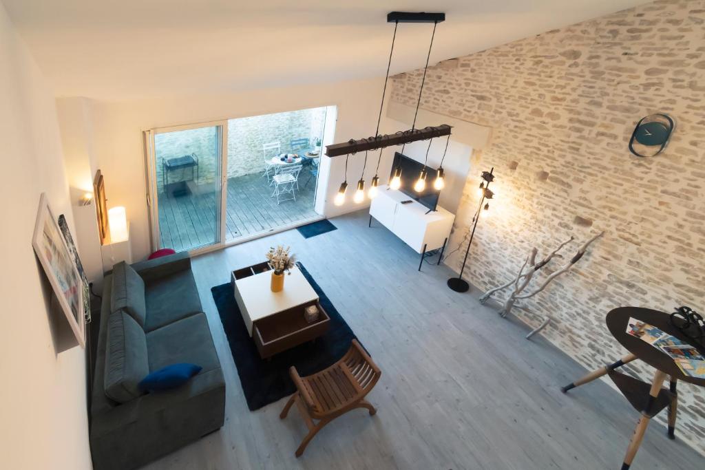 Maison de vacances Chai rénové, sans vis-à-vis, à 10 min de la plage. 120 Rue du Cluzeau 17190 La Nouette