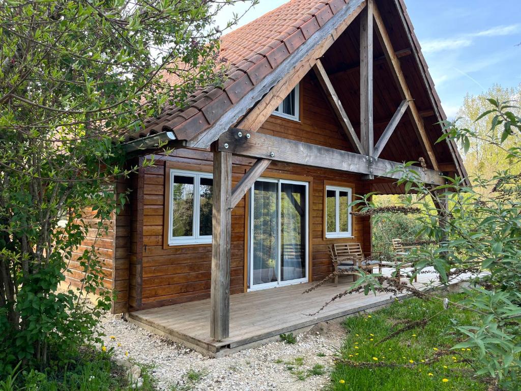 Maison de vacances Chalet du Trèfle Las guillaumas 24800 Chalais