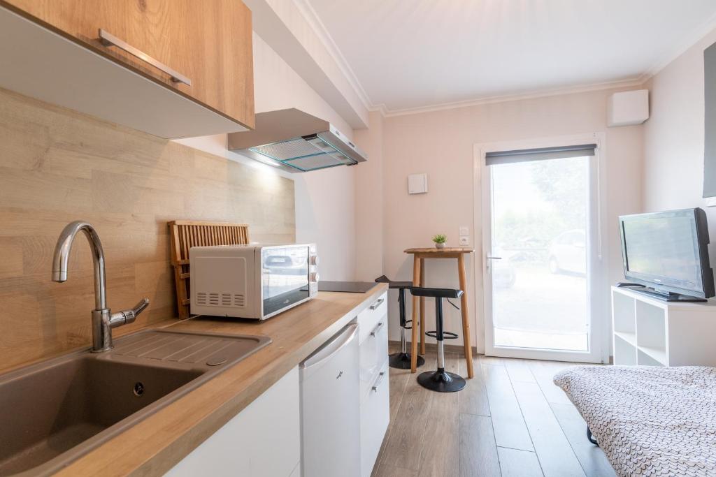 Chalet en bois à la campagne