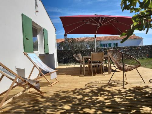 Charmante maison de plain pied avec 700m2 de jardin cloturé