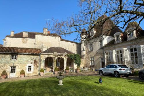 Charming 14th Century Village Chateau with gardens and outdoor heated pool