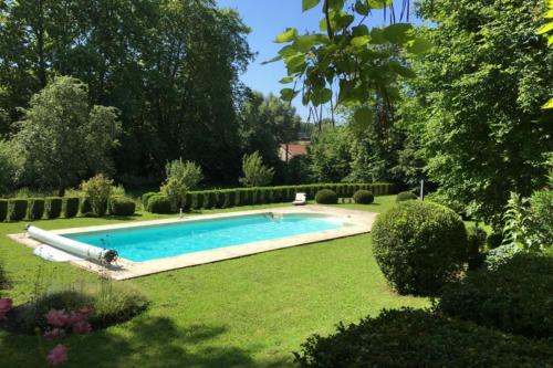 Charming 14th Century Village Chateau with gardens and outdoor heated pool