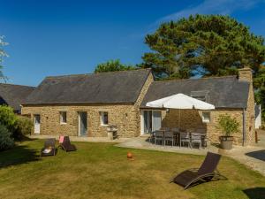 Chic Cottages in Plouguin France With Private Swimming Pool