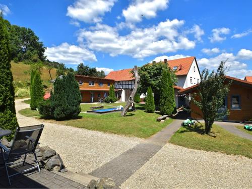 Combined group accommodation on a farm bordering on the Kellerwaldsteig