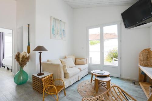 Coquette maison de plage pour quatre aux Grenettes PALME