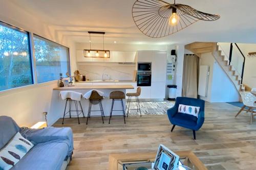 Cottage cosy avec accès aux dunes