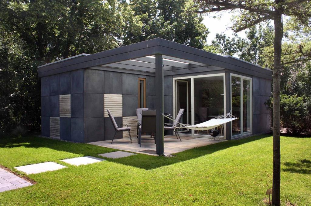 Maison de vacances Cube-House Ferienhaus in Franken Eichfelderstraße 21 97332 Volkach