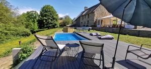 Maison de vacances Domaine LVD avec SPA, bois et rivière privée 4 Rue du Chêne Briens 50800 La Bloutière Normandie