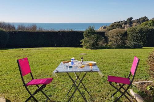 Duplex vue mer accès direct plage à st Marc sur mer