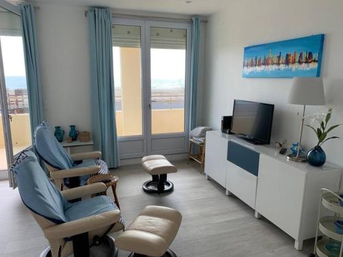 Maison de vacances en bord de mer : 10 personnes Narbonne-Plage france