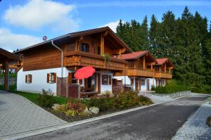 Maison de vacances Feriendorf Via Claudia Haus 52 Bunte Kuh Via Claudia 52 86983 Illach Bavière