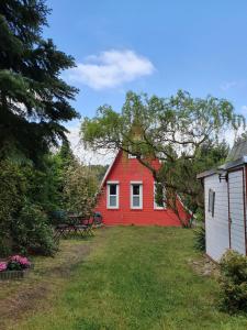 Maison de vacances Ferienhaus am Helenesee 5 Rehwiese An den Dachsbergen 15236 Francfort-sur-l\'Oder Brandebourg