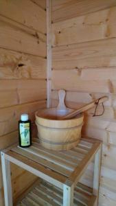 Ferienhaus am See mit Sauna und privatem Seezugang