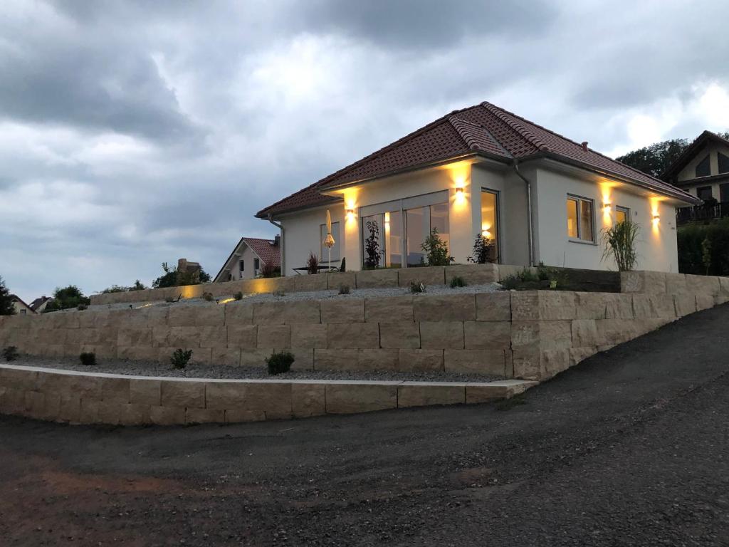 Maison de vacances Ferienhaus Blick zum Rennsteig Etterwinden Jagdrasen 4 36433 Etterwinden