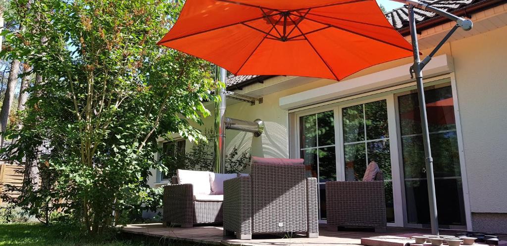 Maison de vacances Ferienhaus Fichtenwalde, 160m², 3 SZ, 2 Bäder, bis 6 Personen, Garten, VDSL 98A Steglitzer Straße 14547 Fichtenwalde