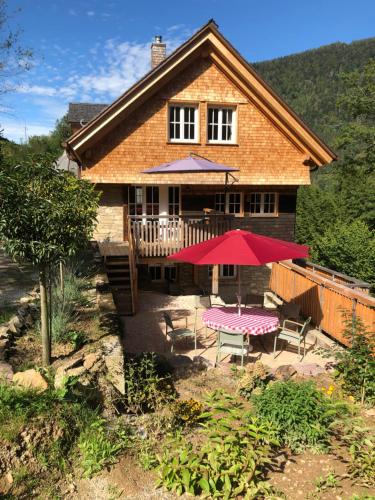 Ferienhaus Haldenmühle - traumhafte Lage mitten in der Natur mit Sauna