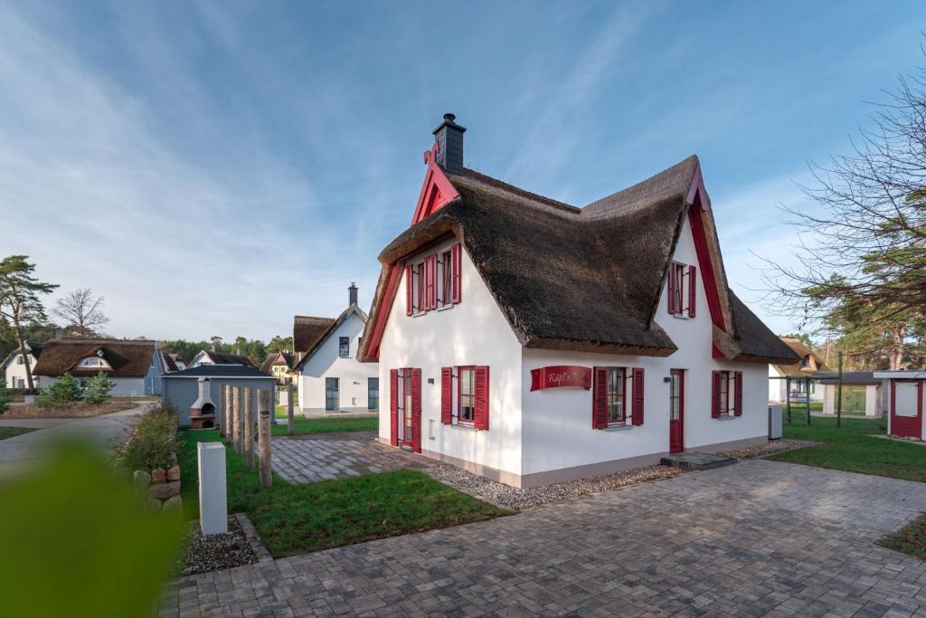 Maison de vacances Ferienhaus Käpt'n Kuddl - Fischerdorf Käptns Gasse 13 17419 Zirchow