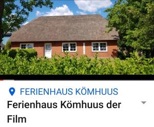 Maison de vacances Ferienhaus Kömhuus Klanxbüller Straße 26 Ferienhaus Kömhuus 25899 Niebüll Schleswig-Holstein