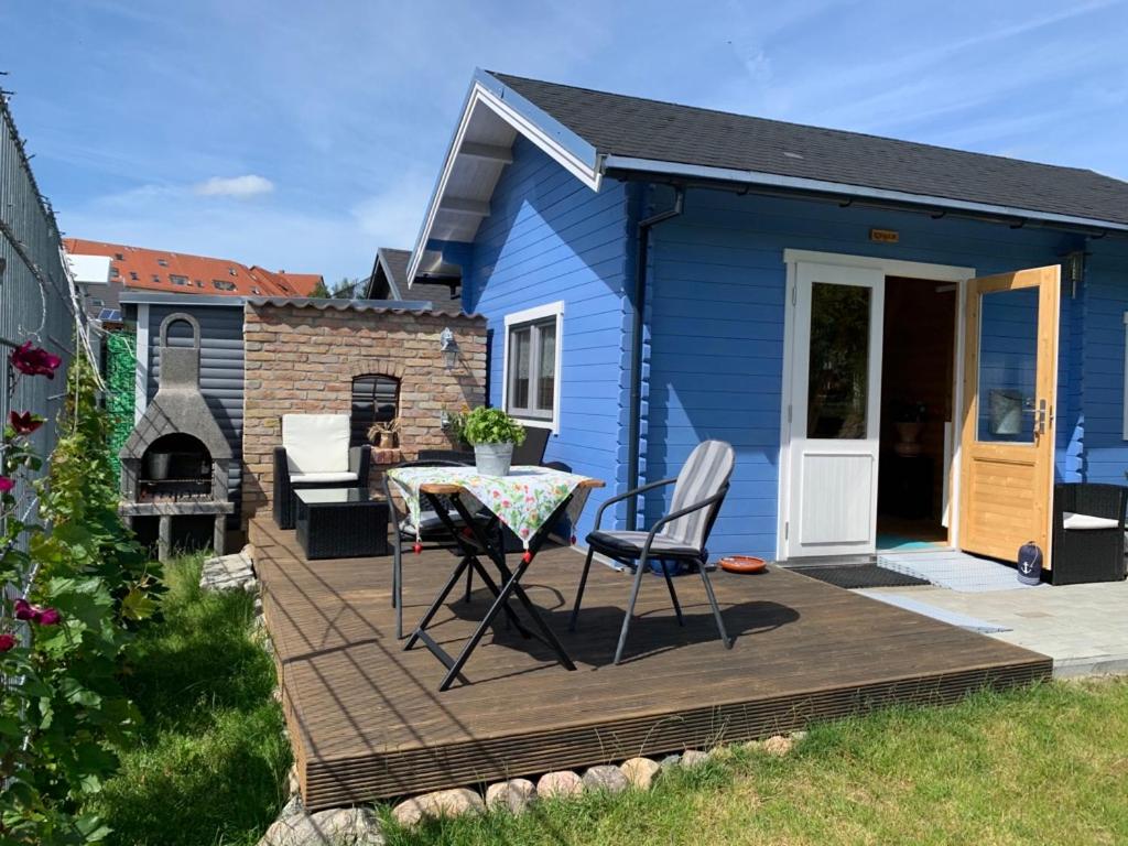 Maison de vacances Ferienhaus Kornhus Zur schmalen Heide 5 18546 Dwasieden