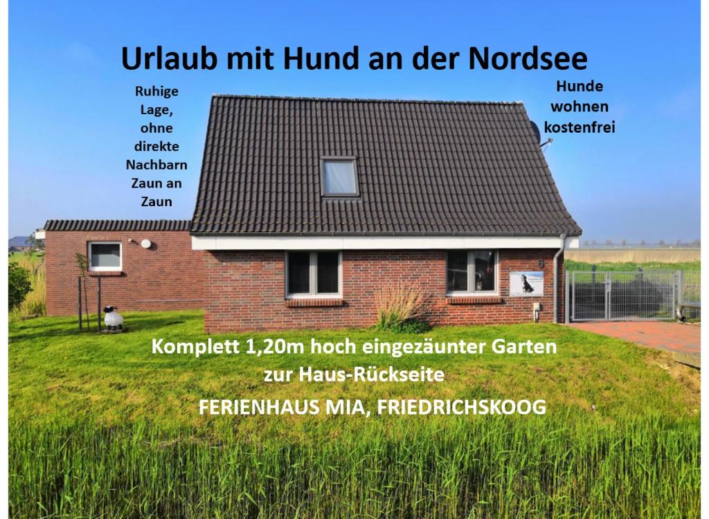 Ferienhaus Mia, Urlaub mit Hund, eingezäunter Garten, Friedrichskoog-Spitze Süderdeich 6, 25718 Friedrichskoog