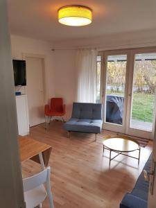 Ferienhaus mit großem Garten in Strandnähe
