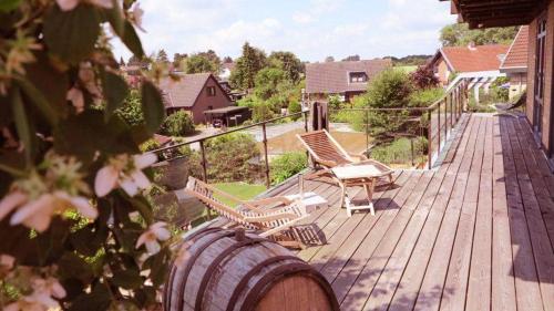 Ferienhaus mit Kamin & Sauna Ostsee-Südstrand