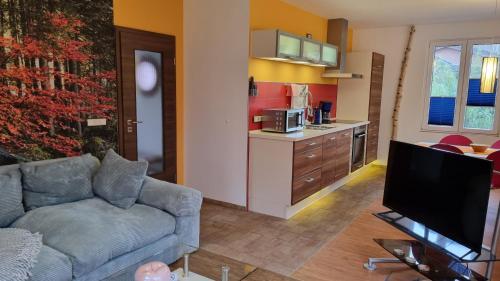 Ferienhaus Rehblick - direkt in der Natur, mit Lesezimmer und zwei Terrassen