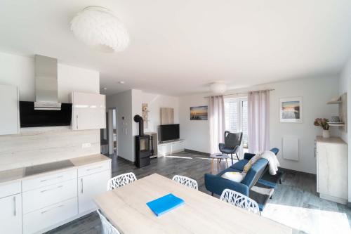 Ferienhaus Seebrise am Harkebrügger See mit Sauna und Kamin