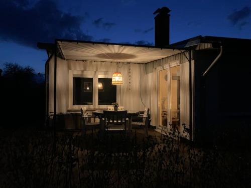 Ferienhaus Solken mit großer Terrasse und Kaminofen