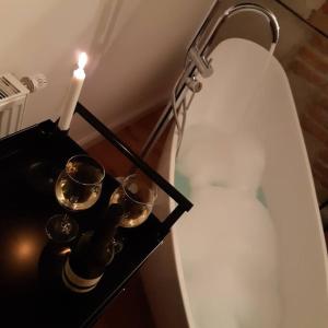 Ferienloft Ottos Werkstatt mit Saunafass