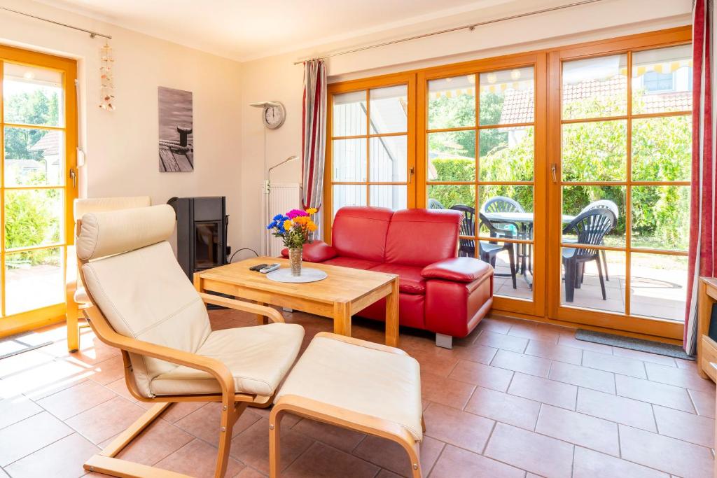 Maison de vacances Ferienpark Freesenbruch Reihenhaus 8 - Zum Meer Schwalbenweg 13 18374 Zingst