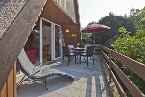 Finnhaus Gager Nr 29 Haus strandnah, Terrasse, Gartennutzung