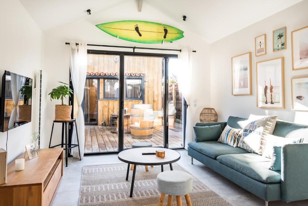 Frenchyhomes☆bassin surf☆LA HUME☆6 pers 24 Allée des 2 Écluses, 33470 Gujan-Mestras