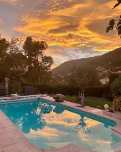 Garden house Cote d’Azur close to mountain and sea
