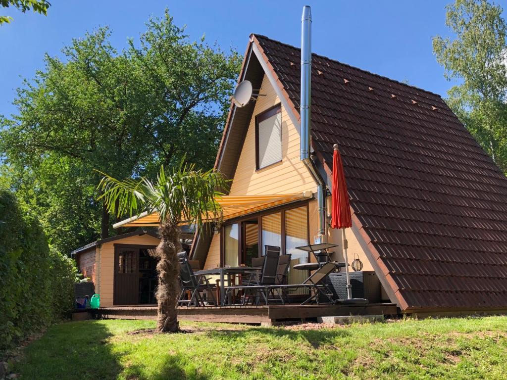 Maison de vacances Gemütliches Ferienhaus in ruhiger Lage Ronshausen Hessen 54 Bellersberg 36217 Ronshausen
