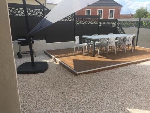 Gîte 8 à 14 personnes en Champagne avec jacuzzi
