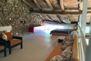 Gîte aménagé en loft dans la grange du Château