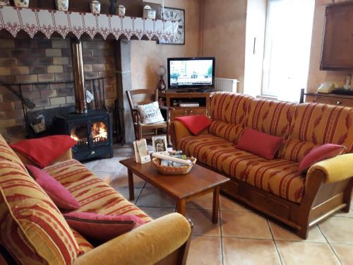 Gîte Castelnau-Pégayrols, 4 pièces, 6 personnes - FR-1-601-229