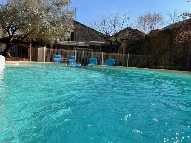 Maison de vacances Gîte cévenol avec SPA et Piscine privatifs 41 Chemin des Fours À Chaux 30520 Saint-Martin-de-Valgalgues