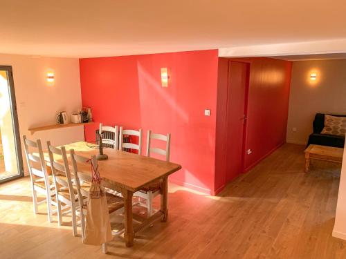 Gîte des Maisons Rouges au bord des vignes