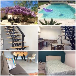 Gîte des ouches - piscine