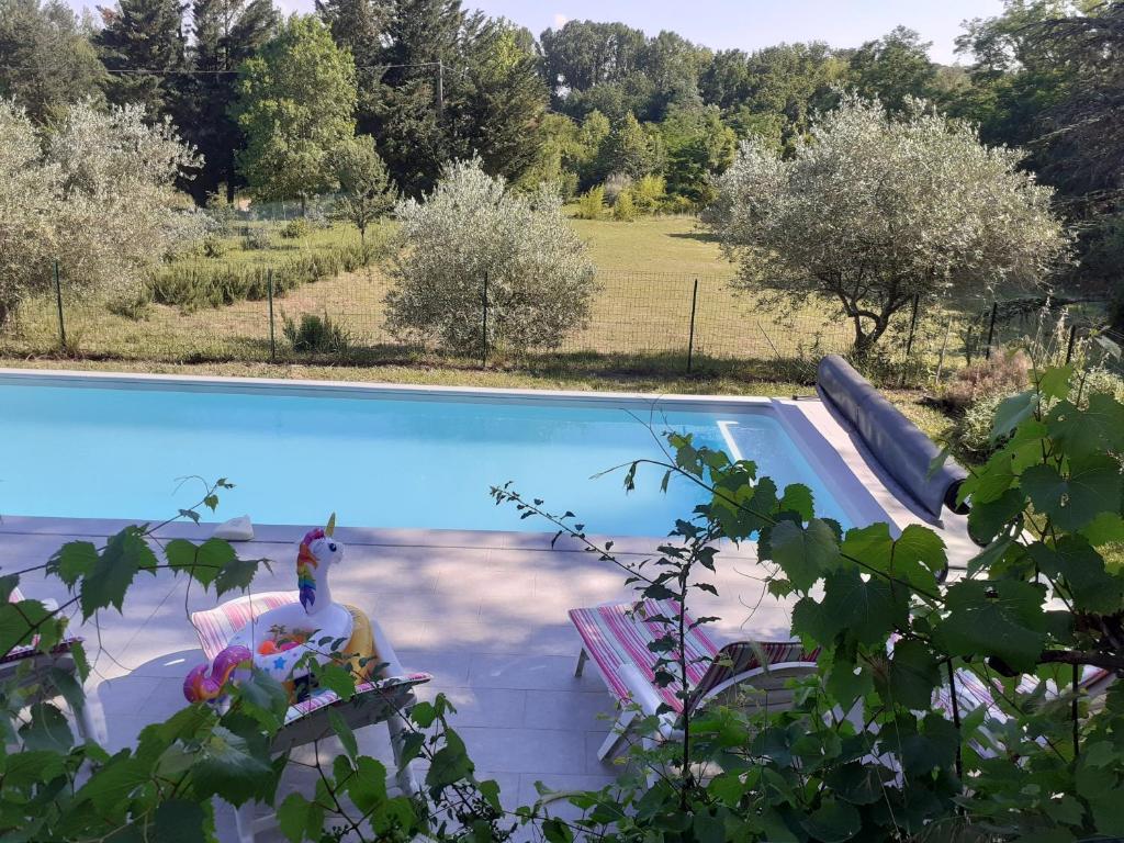 Maison de vacances Gîte Gard 4-5 personnes Piscine 158 Impasse du Viaduc 30500 Saint-Julien-de-Cassagnas