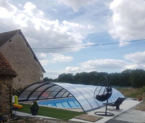Gîte L'Evasion 8/12 P. Région Centre. Piscine chauffée.