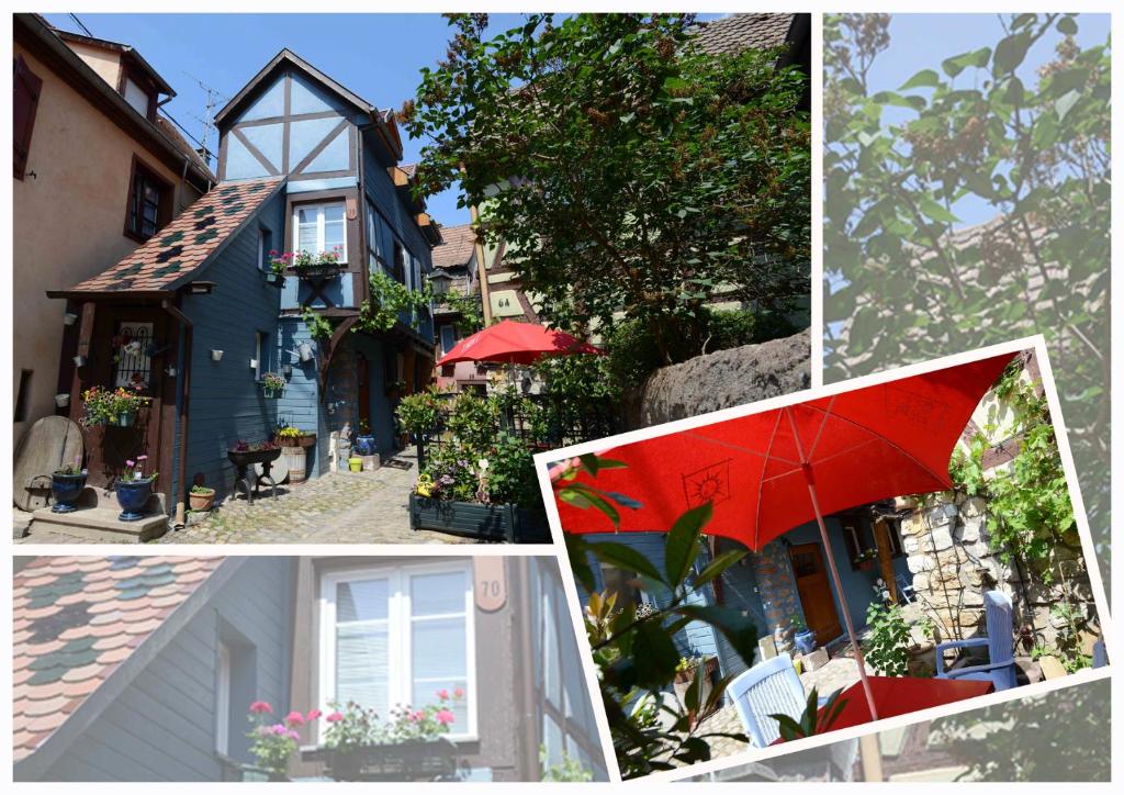 Maison de vacances GITE le 70 à TURCKHEIM, 10 min Colmar 70 Grand'rue 68230 Turckheim